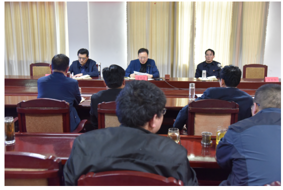 公司機關(guān)召開傳達學(xué)習(xí)肥城“兩會”精神專題會議