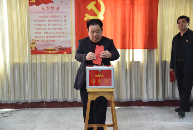 公司召開新黨員入黨宣誓儀式、黨員發(fā)展對象、入黨積極分子“雙推”會議