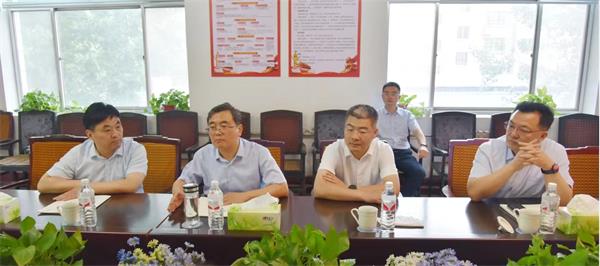 肥城市委副書記、市長展延安一行 蒞臨公司調(diào)研指導(dǎo)工作