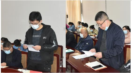 公司召開(kāi)黨員發(fā)展對(duì)象、入黨積極分子 “雙推”會(huì)議.