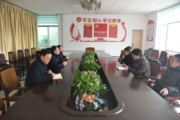 肥城市財政局黨組書記、局長趙衍軍蒞臨公司 調(diào)研指導工作